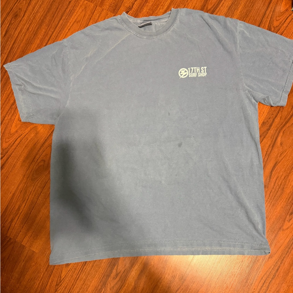 17th Street Surf T-Shirt Casual Gray Tee